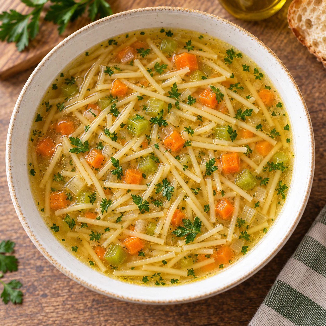 Spaghetti spezzati da brodo — vista 3