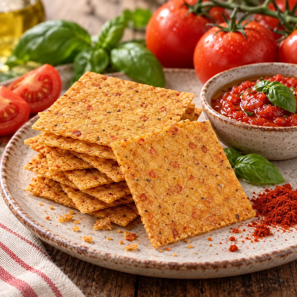 Schiacciatina Pomodoro e Paprica — vista 3