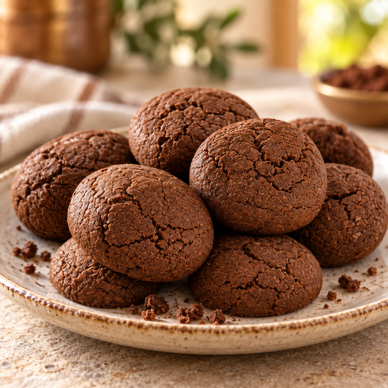 Biscotti delicati al cacao — vista 3